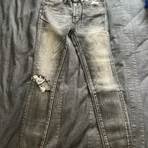 Vervet High Rise Button Fly Skinny